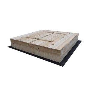 <span class=keywords><strong>Bac</strong></span> à <span class=keywords><strong>sable</strong></span> extérieur pour enfants en <span class=keywords><strong>bois</strong></span> avec couvercle pliant pour tout-petits - Product Image 1