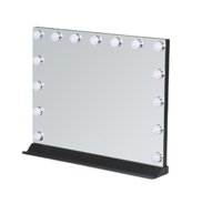 Vente en gros 15 ampoules LED à écran tactile 58x45cm vanité de maquillage éclairée avec miroir de courtoisie LED Hollywood