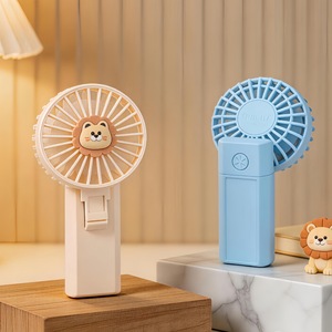 LingPan Portable Clip <b>Fan</b> <b>Mini</b> Rechargeable <b>USB</b> Hands-Free With Cute Design For Phone And Desk Use - Product Image 3