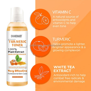 Curcuma sbiancamento acqua idratante Toner dissolvenza imperfezioni macchie scure correttore viso Toner acqua - Product Image 5