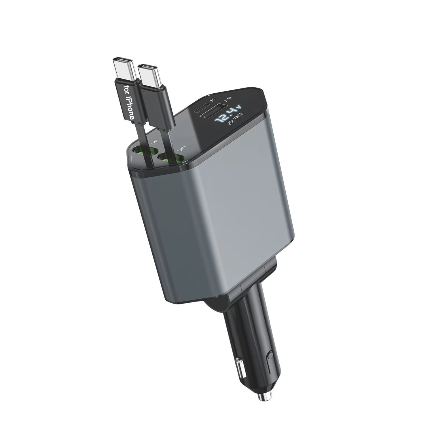C1 digital display car charger [Apple + Typec]