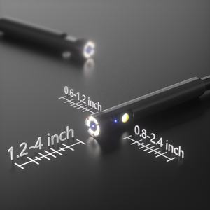 हाथ में ट्रिपल लेंस बोरेस्कोप कैमरा 8 मिमी 4.3 इंच स्क्रीन अर्ध-कठोर 10 मीटर सीवर का पता लगाने औद्योगिक बोरस्कोप - Product Image 4