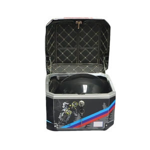 Venta al por mayor Universal Motor Bike Rear Cargo Back Box Top Case motocicleta equipaje cola <span class=keywords><strong>maletero</strong></span> <span class=keywords><strong>para</strong></span> almacenamiento - Product Image 5