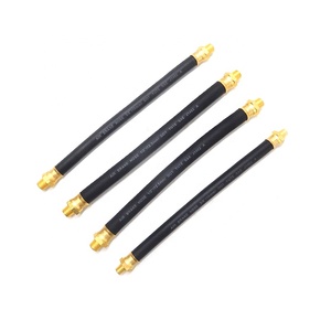 Tubi Flessibili per Freni ad Aria YUTE, Diametro Interno 1/2, Raccordi NPT 3/8, Un'Estremità Fissa, Un'Estremità Girevole, Lunghezza 22 Piedi - Product Image 6