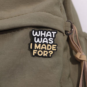 Pin de Esmalte con Frase Creativa 'Más Feliz que Nunca', Broche 'Estoy Enamorado de Mi Futuro', Insignia <span class=keywords><strong>para</strong></span> Solapa, Regalo - Product Image 3