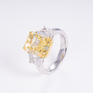 IGI chứng nhận 6ct rạng rỡ ưa thích phòng thí nghiệm phát triển kim cương Nhẫn 18K vàng sinh thái thân thiện món quà cưới trực tiếp từ nguồn nhà máy - Product Image 2