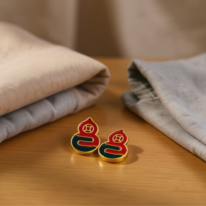 Ciondolo a forma di zucca Ilan, 2 pezzi, placcato oro rosso, accessorio di moda per abbigliamento e gioielli - Product Image 2