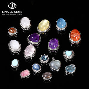 JD taşlar <span class=keywords><strong>Vintage</strong></span> kolye Charm el yapımı malzemeleri DIY aksesuarları için Metal alaşım boncuk kapaklar Rondelle boncuk takı yapımı - Product Image 1