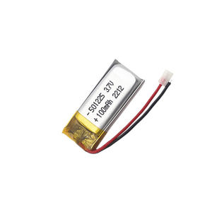 501225 литий-полимерный аккумулятор <span class=keywords><strong>3</strong></span>,7 В 100 мАч LP501225 Li-Polymer Lipo батарейки - Product Image 2