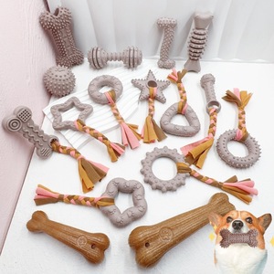 Jouet interactif de dressage pour animaux de compagnie, jouet à mâcher pour chiens, jouet à mâcher en corde pour nettoyer les dents - Product Image 1
