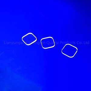 Placa De Quartzo Claro De Corte A Laser De Alta Precisão Positivo E Negativo 0.02mm Folhas De Vidro De Quartzo Transparente De Alta Transparência - Product Image 3