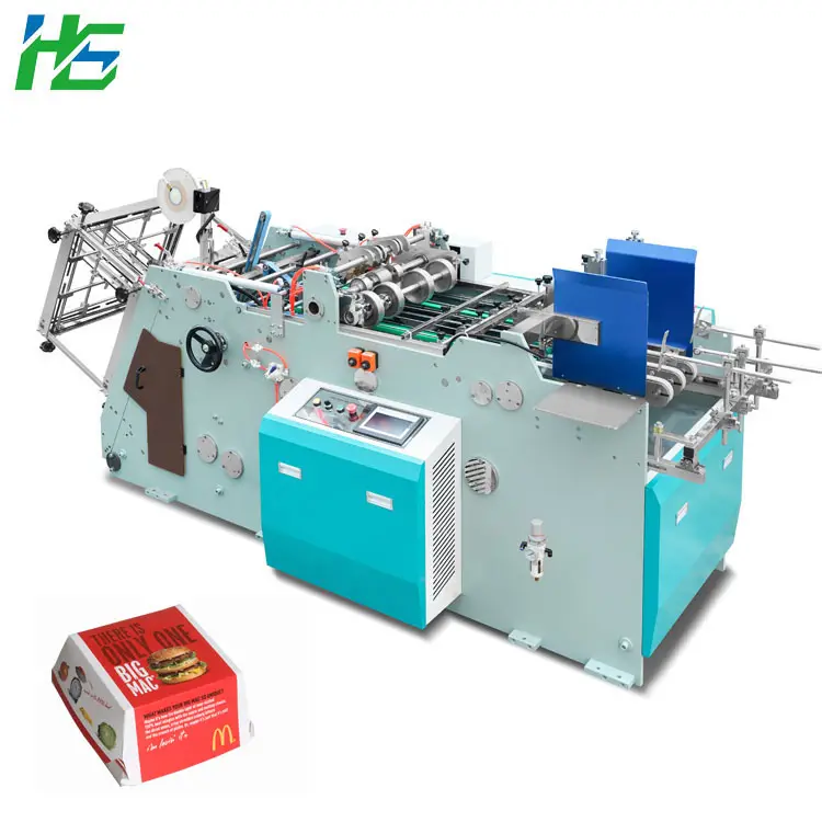 Hongshuo HS-HBJ-800 biodegradabile pasta di pasta di bagassa piatto da tavola scatola cibo per pranzo usa e getta macchina per la produzione di piatti di carta