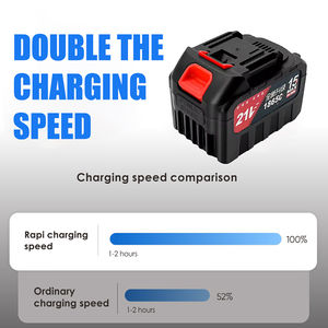 Anpassbarer 21V 2.0Ah 4.0Ah 6.0Ah wiederauf ladbarer Lithium-Ionen-Akku für Elektro bohrer und Schraubendreher-Elektro werkzeug - Product Image 6