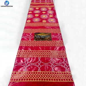 <span class=keywords><strong>Bazin</strong></span> Riche 100 % Coton Imprimé, Tissu Jacquard Africain Original Nigérian pour Mariage, Matériau de Mariage <span class=keywords><strong>Mali</strong></span> - Product Image 3