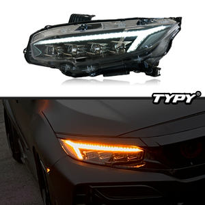 Nuevo Conjunto de Faros LED para Automóvil, 36V 100W 8000LM, Modificación para 16-21, para la 10ª Generación, Luz de Circulación Diurna - Product Image 6