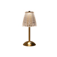 Lampes de table LED modernes à barre tactile, décoratives, à intensité variable, sans fil, rechargeables sur batterie, pour restaurant