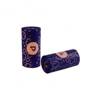 Wholesale Eco-Friendly Compostable Biodegradable Simple Dog Poop Bags with Easy Tie Polyester - Product Image 1