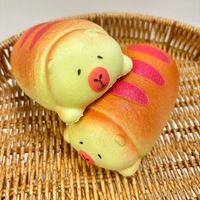 Jouet Squishy Personnalisé en Forme de Cochon Kawaii, en PU Souple à Rebond Lent, Anti-Stress, Cadeau Sensoriel pour Enfants et Adultes