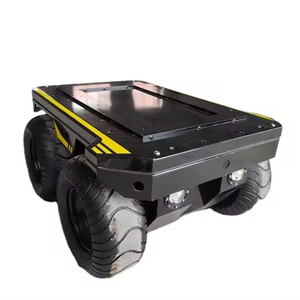 4 Roues de pneu Châssis Porte-pneu 4 roues Télécommande électrique Ugv Châssis voiture camions de transport - Product Image 1