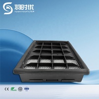 Matériau filtrant multicouche à faible résistance et à flux fluide, filtre de cabine de camion 1539675 CU4472 E964LI pour SCAN-IA