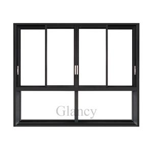 Fournisseur de gros Fenêtre en verre aluminium à double couche Isolation thermique <span class=keywords><strong>Fenêtres</strong></span> à battant ouragan - Product Image 1