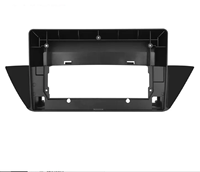 Cadre d'autoradio Android pour BMW X1 E83, autoradio Android 10 pouces, accessoires vidéo GPS, câbles, kit de montage sur tableau de bord pour navigation automobile