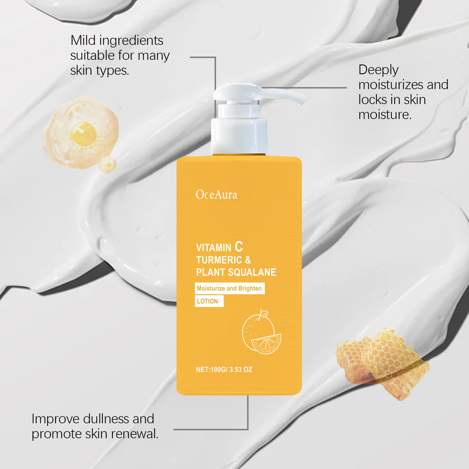 oceaura glutathione body lotion Vitamin C Turmeric Packs:Pack of 8 Phoenix Weight Loss Clinic subscriptions