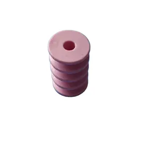 Pink Textile 99% Alumina Ceramic Oiling Nozzle
