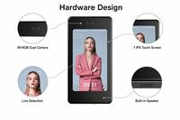 Máquina de Control de Asistencia con Reconocimiento Facial Basada en la Nube WiFi, con Software de por Vida, Sin Cuota Mensual, para el Seguimiento de Empleados
