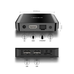 Best Selling <b>TV</b> <b>Box</b> Haoyu TV98 ATV Plus Allwinner H313 <b>Android</b> 14 1+8GB/2+16GB 2.4/5g Wifi & BT 5.0 4K Display Atv <b>BOX</b> - Product Image 1