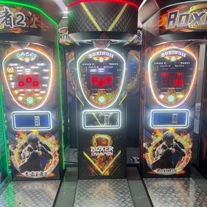 เครื่องเกมอาร์เคดทดสอบความแข็งแรงแบบอินเทอร์แอคทีฟ เกมชกมวยทดสอบพลังงาน ใช้เหรียญหยอด สำหรับการจัดหาและคัดเลือก - Product Image 4