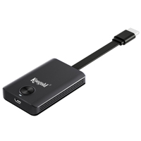 Koogold 4K Miracast DLNA/Airplay TV Dongle pour Affichage Sans Fil Plein Écran, Streaming en Direct et Duplication d'Écran pour TikTok YouTube sous Linux OS