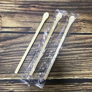 Bamboo Cocktail Stirrer Long Handle For Coffee Tea Honey Beverage Stirring Tool - Product Image 1