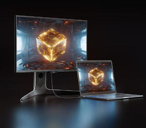 Monitor CN FFALCON U9 de 27 Pulgadas, 3840x2160, 4K, 165 Hz, MiniLED, 2304 Zonas, HDR1400, 99% sRGB, 90 W, Tipo C, Monitor para Juegos - Product Image 5