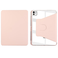 Étui pour tablette QY pour iPad Pro 11 2024, acrylique anti-chute, coque protectrice rotative, plusieurs couleurs, échantillon gratuit