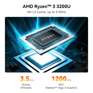 <span class=keywords><strong>Beelink</strong></span> <span class=keywords><strong>SER3</strong></span> AMD Ryzen3 3200U 16GB + 500GB Mini Pc 2XHDTV Wifi5 DDR4 CLR CMOS Wins11 Mini Pc Industrial para Monitor de Trabajo de Juegos - Product Image 4