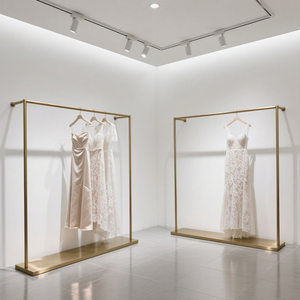 Hiện đại cao cấp Kim Loại May mặc Rack cho Wedding Dress hiển thị và công nghiệp Bridal sử dụng các tính năng Wedding Dress Rack - Product Image 1