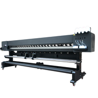 Traceur à solvant écologique à double tête de 8 pieds, têtes d'impression DX5/DX7, support flexible, encre écologique UV 2,5 m pour traceur de stickers en vinyle