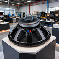LF18X400 Haut-parleur de scène professionnel 18 pouces en aluminium, woofer 2000W avec bobine vocale de 4 pouces, pour audio de performance, OEM