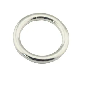 metal light gold metal round ring o ring buckles for bags and shoes zinc alloy metal o rings for handbags