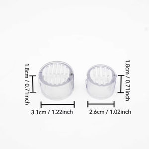 Barrette à cheveux douce pour femmes, queue de cheval épaisse, pinces en plastique simples, épingle à cheveux, accessoires de coiffure - Product Image 5