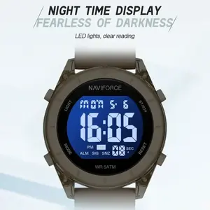 Relojes Digitales NAVIFORCE para Mujer 7108, <span class=keywords><strong>Reloj</strong></span> de Pulsera Luminoso Multifunción para Deportes al Aire Libre, Resistente al Agua, <span class=keywords><strong>Reloj</strong></span> Mujer - Product Image 3