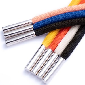 Cordón para Sudadera con Logotipo Personalizado, Cordón de Macramé de 5 mm, 100% Poliéster de Alta Tenacidad, Acabado Recubierto Ecológico para Bolsas y Prendas - Product Image 4