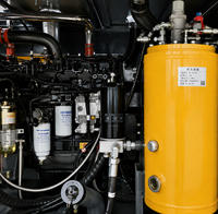 Foreuse rotative pour puits d'eau, équipement de forage profond à moteur diesel avec composants d'engrenage, profondeur de forage 21m