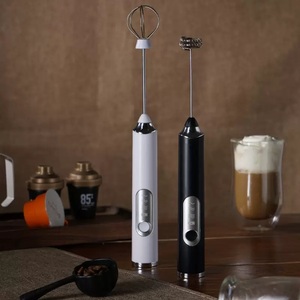 Fouet à œufs multifonctionnel en <span class=keywords><strong>plastique</strong></span> ABS rechargeable à 3 vitesses pour la pâtisserie, le matcha, le café, mousseur électrique - Product Image 5