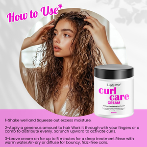 Crème définissante pour boucles, crème coiffante pour cheveux bouclés, marque privée, hydratante, dompte les frisottis, ajoute de la brillance, activateur de boucles - Product Image 4