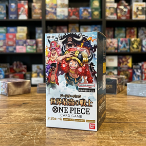 Jeu de cartes One Piece OP-17 Booster Pack World Strongest Warrior 24 paquets Langue japonaise 100% Original Line Dot OEM Plastique - Product Image 3
