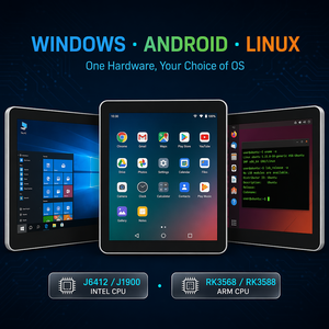 PC Industrial de Panel Todo en Uno de 10, 15 y 23.6 Pulgadas con Android, Pantalla Táctil Capacitiva, Procesador Intel, 8GB de RAM, SSD de 256GB, Tableta Industrial - Product Image 2