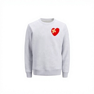 Distressed <b>Sweatshirt</b> for <b>Man</b> & Women Street Wear Jogging Wear Workout Wear | Top Stitch Quality Long Sleeve <b>Sweatshirts</b> - Product Image 1