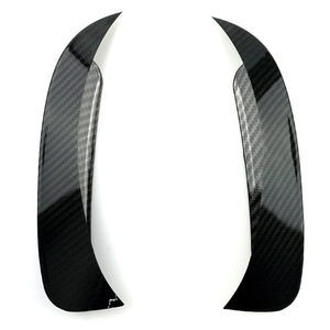 Mercedes-Benz GLA-Class 156 Rear Bumper Surround Carbon Fiber Trim Black ABS Cover for GLA260 GLA45 - Product Image 1